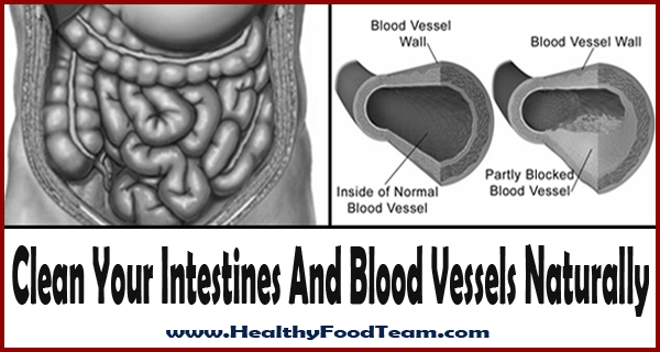 Clean your intestines and blood vessels naturally