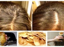 This Simple But Extremely Efficient Potato Rinse Can Save You Tons of Money on Hair Dye. Recipe and Directions Included