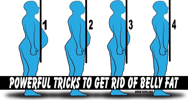 Get Rid Of Belly Fat With This Powerful Tricks (Without Hitting The Gym