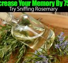 The Miracle Effects of Rosemary- Protects From Alzheimer`s And Improves Memory By 75%